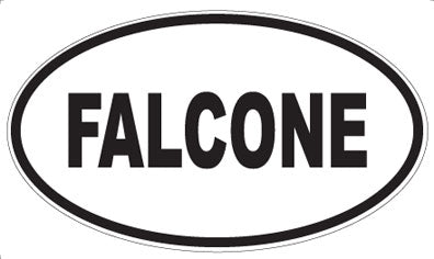 FALCONE - Oval Sticker