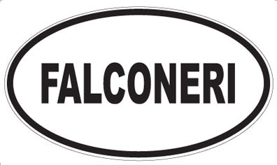 FALCONERI - Oval Magnet