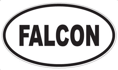 FALCON - Oval Magnet