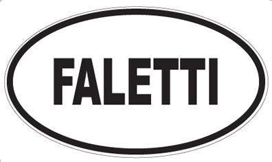 FALETTI - Oval Magnet