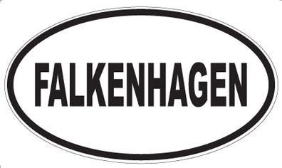FALKENHAGEN - Oval Magnet