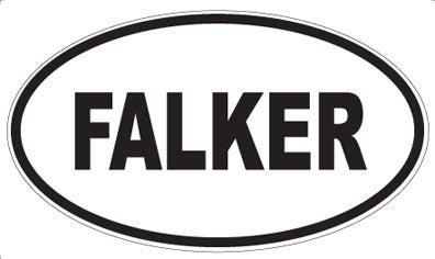 FALKER - Oval Magnet