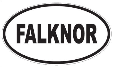 FALKNOR - Oval Magnet