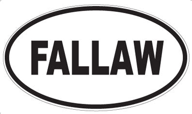 FALLAW - Oval Magnet