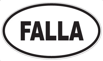 FALLA - Oval Magnet
