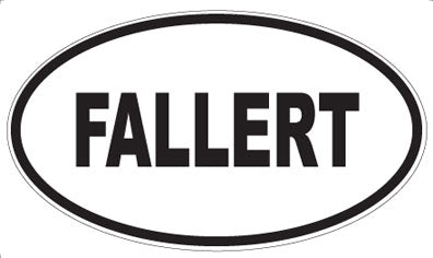 FALLERT - Oval Magnet