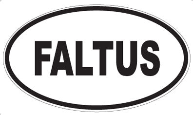 FALTUS - Oval Magnet