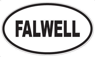 FALWELL - Oval Magnet