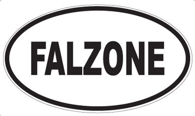 FALZONE - Oval Magnet
