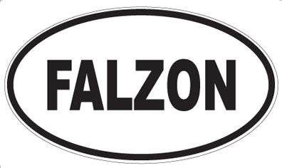 FALZON - Oval Magnet