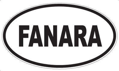 FANARA - Oval Magnet