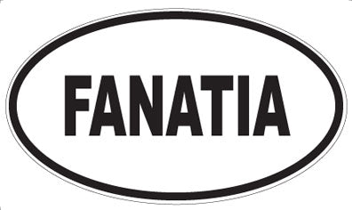 FANATIA - Oval Sticker