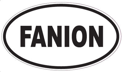 FANION - Oval Sticker