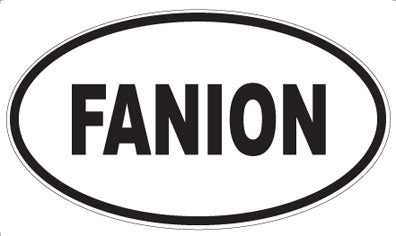FANION - Oval Magnet