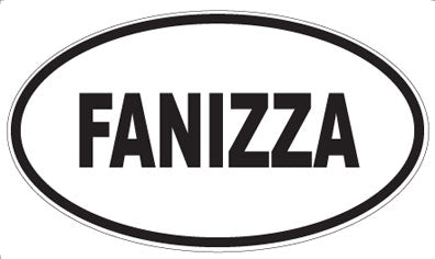 FANIZZA - Oval Magnet