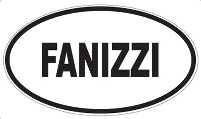 FANIZZI - Oval Magnet