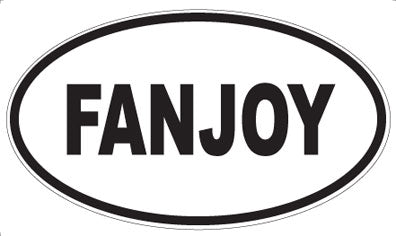 FANJOY - Oval Sticker