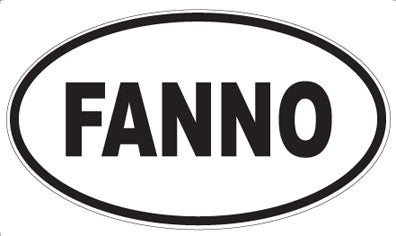 FANNO - Oval Magnet