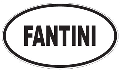 FANTINI - Oval Sticker