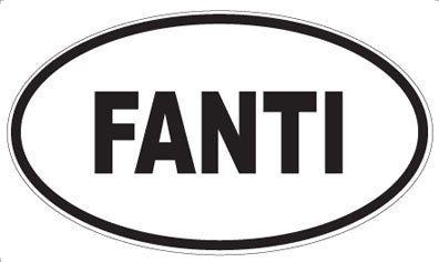 FANTI - Oval Magnet