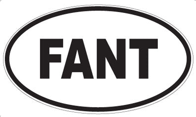 FANT - Oval Magnet