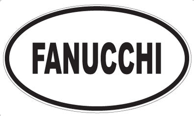 FANUCCHI - Oval Magnet