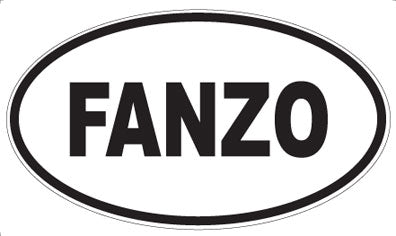 FANZO - Oval Magnet