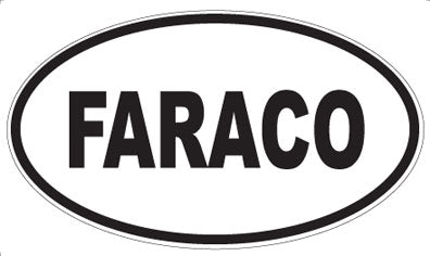 FARACO - Oval Sticker