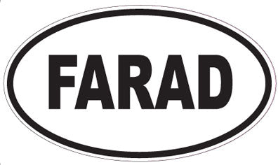 FARAD - Oval Magnet