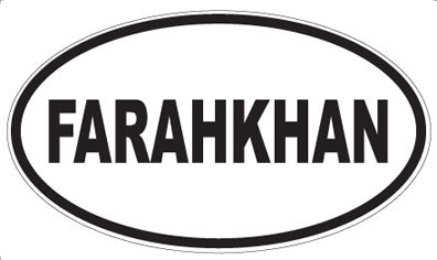 FARAHKHAN - Oval Sticker