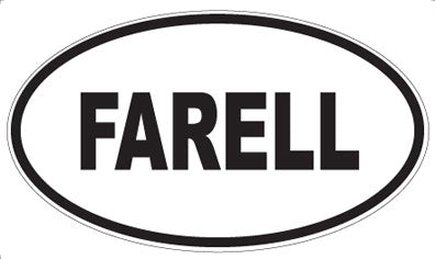 FARELL - Oval Magnet