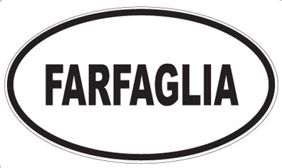 FARFAGLIA - Oval Sticker