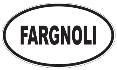 FARGNOLI - Oval Magnet