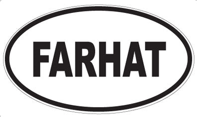 FARHAT - Oval Magnet