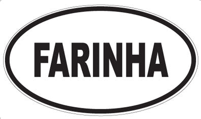 FARINHA - Oval Sticker