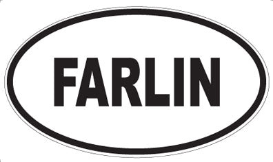 FARLIN - Oval Magnet