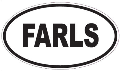FARLS - Oval Magnet