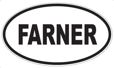 FARNER - Oval Magnet