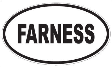 FARNESS - Oval Sticker