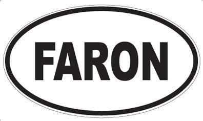 FARON - Oval Magnet