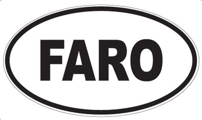 FARO - Oval Magnet