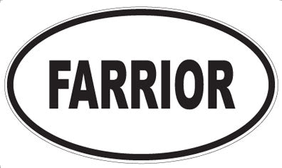 FARRIOR - Oval Magnet