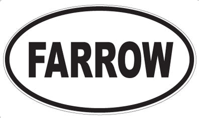 FARROW - Oval Magnet