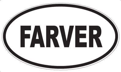 FARVER - Oval Magnet