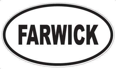 FARWICK - Oval Sticker