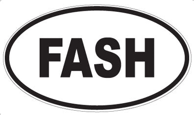 FASH - Oval Magnet