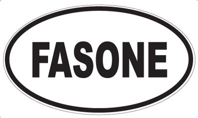 FASONE - Oval Magnet