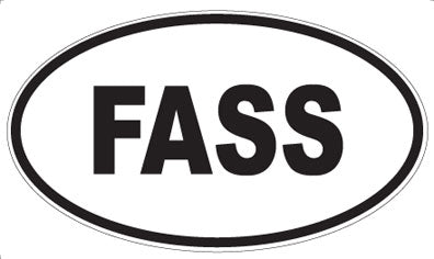 FASS - Oval Magnet