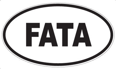 FATA - Oval Magnet