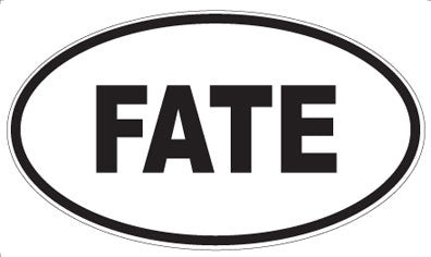 FATE - Oval Magnet